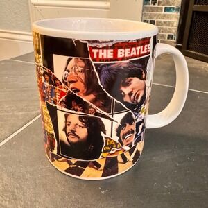 The‎ Beatles Collage Mug 2005 Apple Corps Licensed Microwave Dishwasher Safe